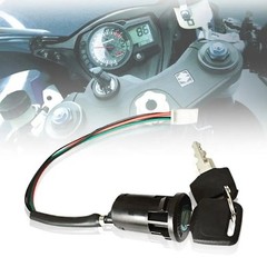 4 Wire Ignition Key Barrel Switch 50cc 110cc 125cc 250cc PIT Quad Dirt Bike ATV