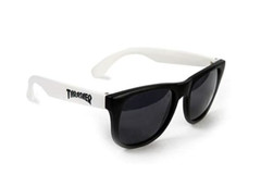 Thrasher Magazine Men’s Skateboard Logo Shades Sunglasses WHITE