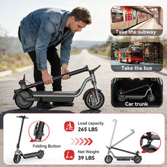 2026 New Adult Electric Scooter Foldable Long Range High Speed 32KM/H E-Scooter