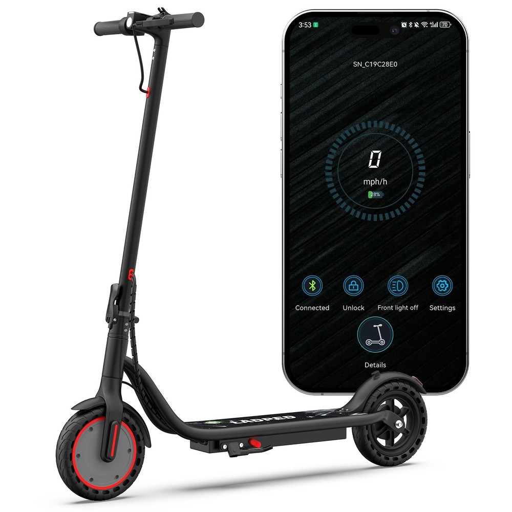 LADPED 350W 8.5INCH Solid Tire Electric Scooter 31KM/H 187.2wh E-Scooter