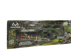 Realtree Compound Crossbow Set With LED Scope Batteries Not Included