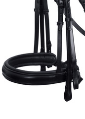 Schockemohle Barcelona Crystal Double Bridle Black/Silver | NO IMPORT FEES