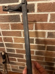 Antique Horse Tack Bar Rail Rack Cast Iron From 19inches
