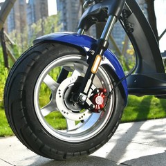 Citycoco 18 Inch Fat tire Electric Scooter 4000W Motor Max Speed 75 KM/H Black