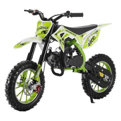 Gas Dirt Bikes Mini Dirt Bike 50CC 2-Stroke Gas Bike Motocross Moto for Kids
