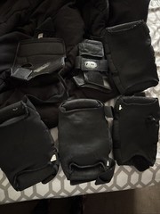 Men’s Size Medium Skate Knee Pads Protective Gear Black