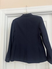 NWT Devon-aire Equi-fit Navy Blue English Horse Riding Show Hunt Coat Womens 6-8