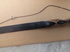 VINTAGE BROWNING EXPLORER II RECURVE BOW 62″WITH 55# DRAW WEIGHT MADE IN U.S.A.