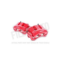 Power Stop S5054 Front Pair of High-Temp Red Powder Coated Calipers For 2007 …