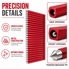 Metal Slingshot Set & Accessories Ball Holder Magazine Replacement Bands Target
