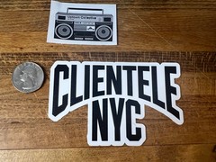 Vintage Clientele Sneaker Shop Stacked sticker Atmos Jp Supreme Recon NYC RIP