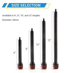 Archery Bow Stabilizer, 6/8/10/12 Inch Carbon Fiber Bow Balance Bar Rod Side …
