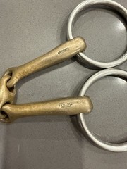 KK Ultra KK snaffle and Weymouth curb dressage Bits USED