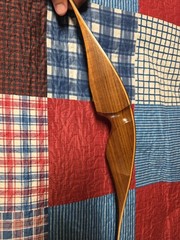 VINTAGE SHAKESPEARE SIERRA TRADITIONAL RECURVE HUNTING BOW 52″ 45LB RIGHT HAND