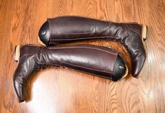 Mountain Horse Harmony Collection Sovereign Lux tall field boot brown 8 wide reg