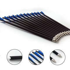 17″ 20″ 22″ Hunting Target Crossbow Bolts Archery Carbon Arrows OD8.8mm Crossbow