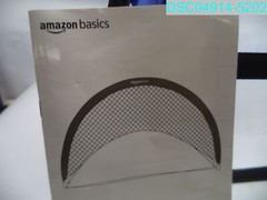 Amazon Basics Portable Pop Up Soccer Goal Set