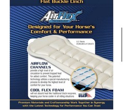 Classic Equine AirFlex Cinch Horse Girth White Cool Flex Stainless Steel