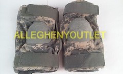 US Military ARMY KNEE & ELBOW Pads ACU Camo Paintball Airsoft Prepper MEDIUM VGC