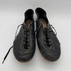 Vintage 1950’s Used Pair Brooks 9 1/2 Black Leather Track & Field Spikes Cleats