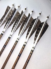 Victory wood grain traditional arrows