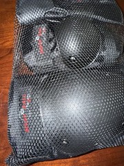 Eight Ball Multi Sport Pad Set 3-Pack Knee Elbow Wrist Protection Youth 14+