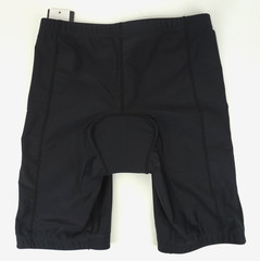 TYR 8in Cycling Shorts Muli-Sport Mens Size Large Black Quik Pad Triathlon USA