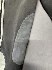 Dover Saddlery Riding Breeches Pants SZ 30 Equestrian Gray Green Stretch G44