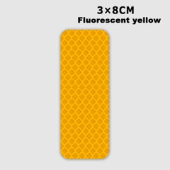 Car Motorcycle Reflective Stickers Reflective Tape Safety Warning Decal 3cm*8cm