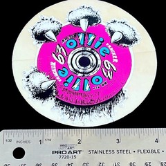 Vtg 1980’s A1 Meats Skateboard Sticker Ollie 63 In Large Size