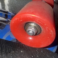 High Bounce Unisex Kids Blue Four Carry Wheels Complete Classic Skate Board NICE