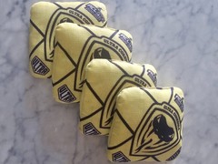 Ultra Cornhole – Bag Set – Viper 2020-21 ACL Pro Stamp – Yellow