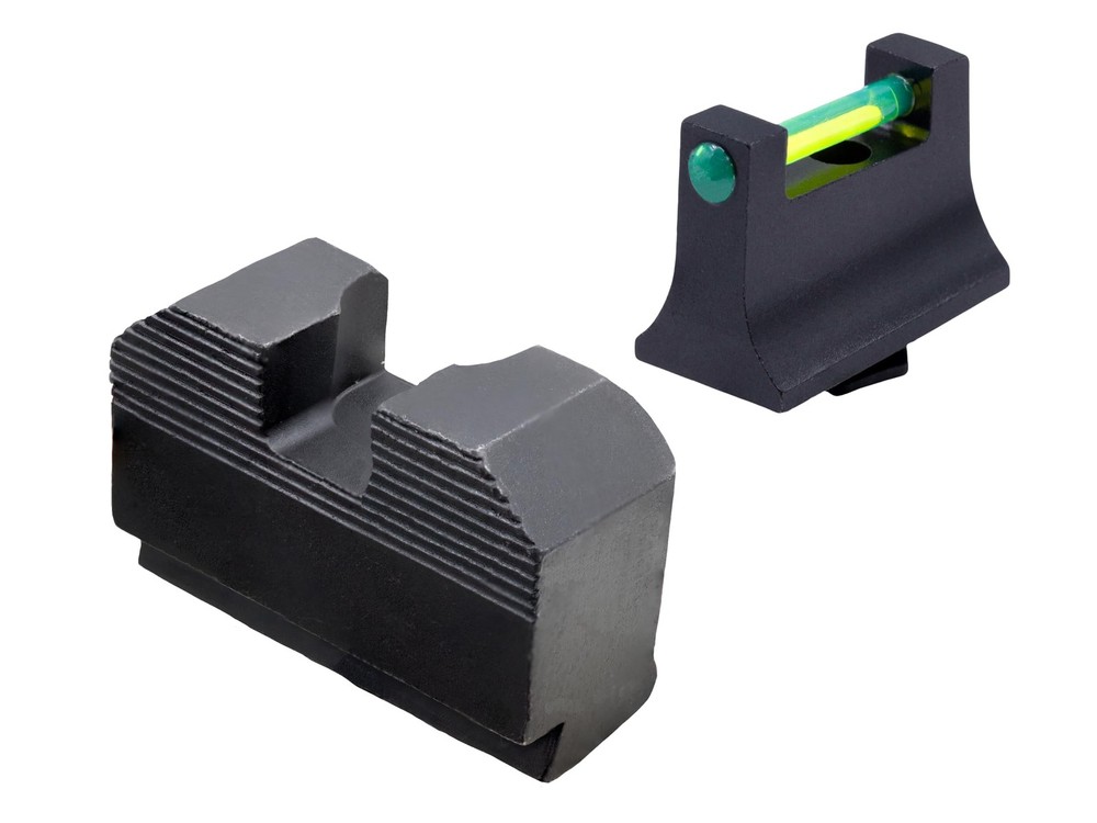 XS Sights Fiber Optic Sights Compatible with Glock 17,19,22-24,26,27,31-36,38…