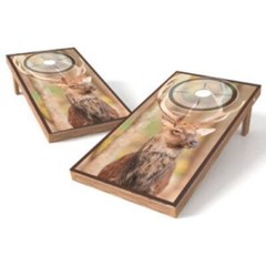 Whitetail Big Buck Target Cornhole Bag Toss Wrap