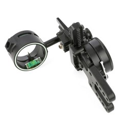 1 Pin Compound Bow Sight Pointer Adjustable Lens Adaptor 4x 6x 8x Scope Sight