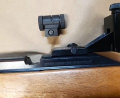 Vintage Daisy Powerline 853 pump pneumatic .177 Cal Air Rifle Match shooter