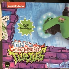 Nickelodeon TMNT Tales 3-Wheel Kick Scooter Tilt & Turn LED Wheels Green
