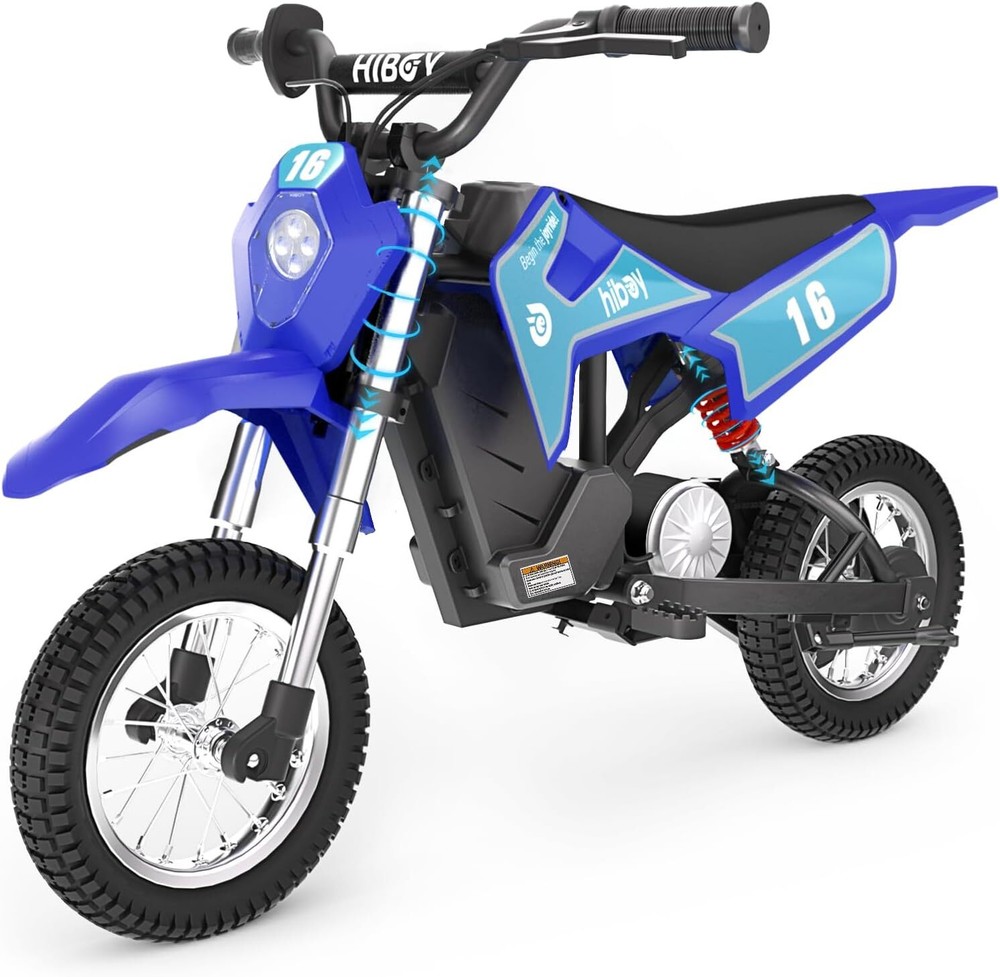 Hiboy 36V Electric Dirt Bike Kids Motorcycle Toy Motocross 9.3 Miles Range DK1