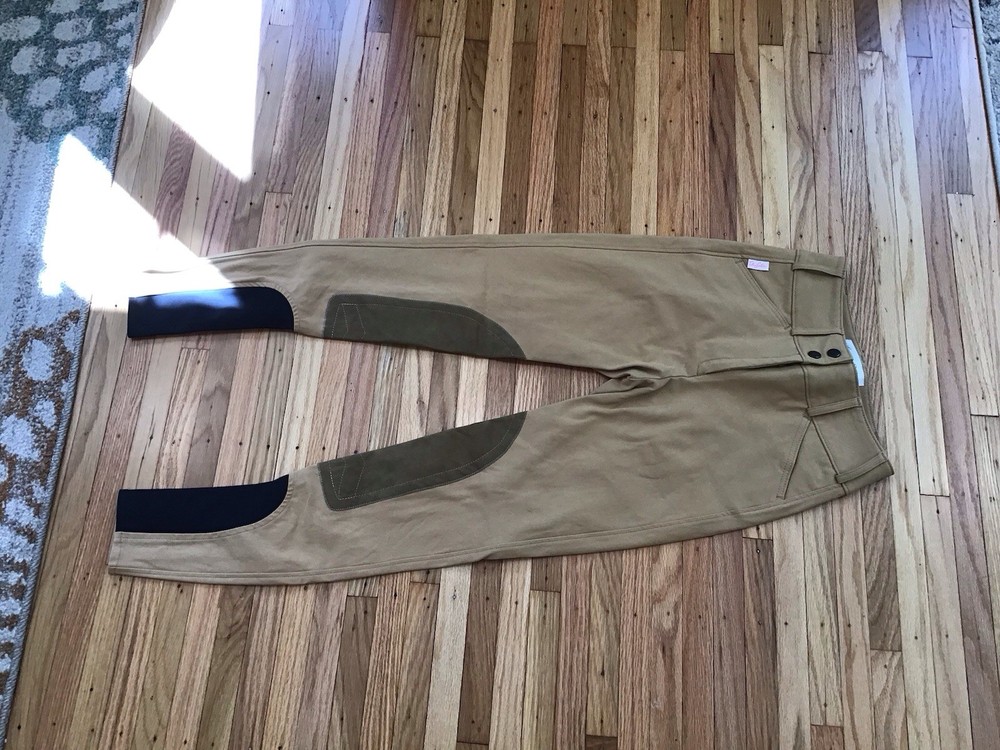 The Tailored Sportsman Women’s Breeches Size 24 toasted color mid rise￼