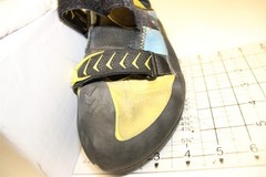 Scarpa Vapor V Italy Made Mens Size 11 45 Microsuede Strap Rock Climbing Shoes