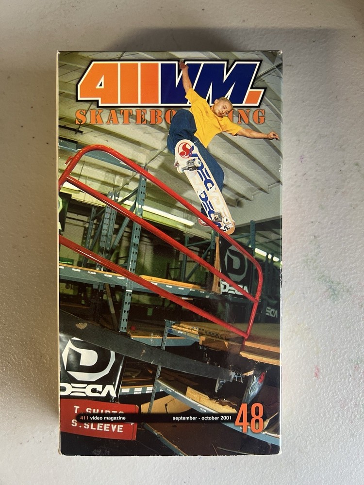 411VM. Issue #48 Skateboard Video – Sept/Oct 2001 Daewon Song – Kareem Campbell