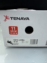 Tenaya Tanta Rock Climbing Shoes M4 Technology Rubber Sole Men’s 11 Women’s 12