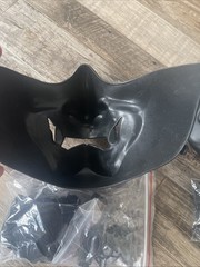 Lot of 2 Airsoft Protective Half Face Mask Halloween Party Cosplay Costume Kabuk