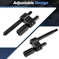 Adjustable H Type Shift Knob Extension, Aluminum Alloy Car Gear Shift Knob