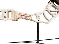 Lanneret Compound Bow P2 White Marble Draw Weight 10-50 Lbs, Length 22.5-30”