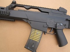G36C Style Double Eagle Semi & Full Automatic Electric Airsoft Gun Rifle