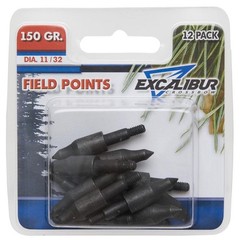Excalibur Crossbows TP150-12 Field Points 11/32″ 150 Grain (12 Pack)