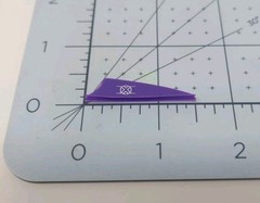 100 Pack Bohning X Vanes 1.5″ FITA Target & Field Archery Arrow Vanes: Purple