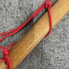 Vintage TOKYO TOP Guide Rock Hammer 31cm Wood Shaft Alpine Climbing Tool Japan