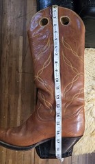Tony Lama Women’s Tall Western Boot Brown Size 10.5 M
